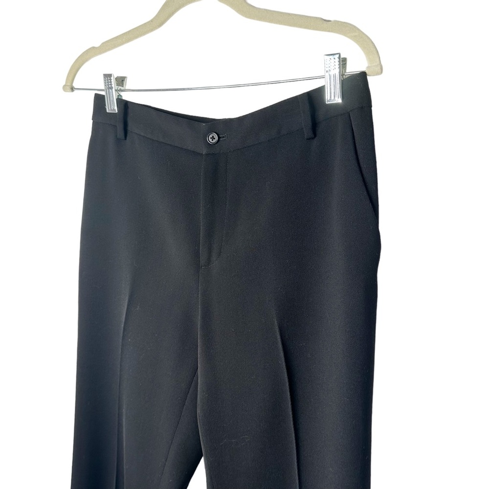 Lauren Ralph Lauren Front Pleated Black Trouser Pants Size 4 - Picture 4 of 9